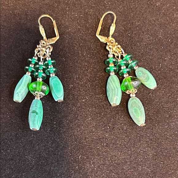 bohemian-style chandelier earrings. - Picture 4 of 8